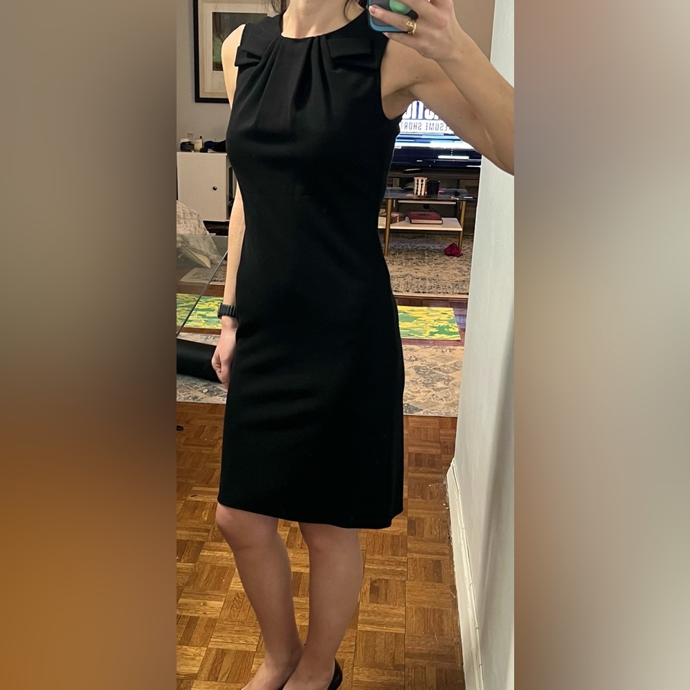 Armani Collezioni Black Sheath Dress Sz. 2